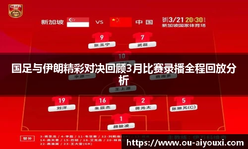 国足与伊朗精彩对决回顾3月比赛录播全程回放分析